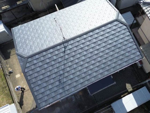 大野城市で葺き替え工事完了