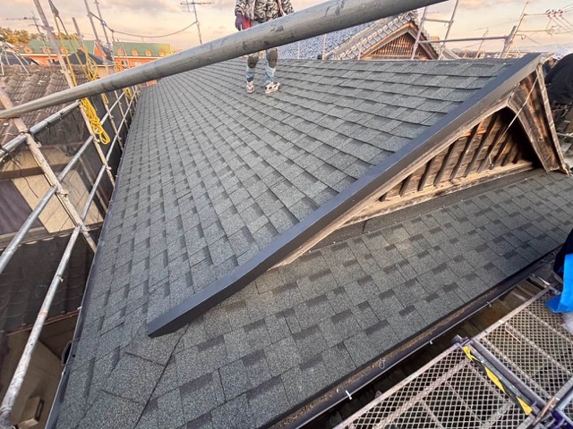 葺き替え工事完了