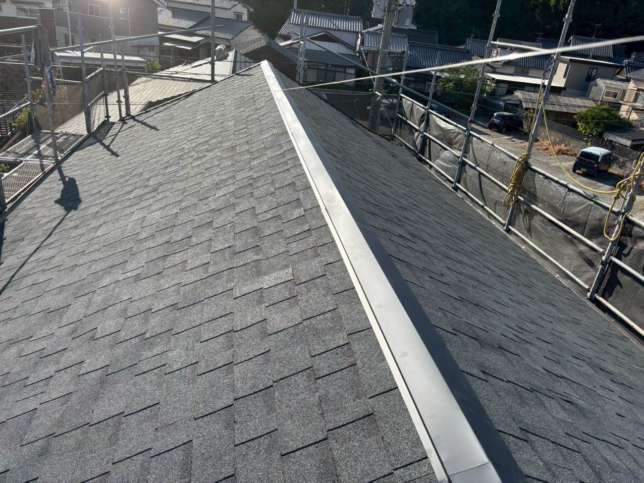 福岡市南区の屋根葺き替え工事