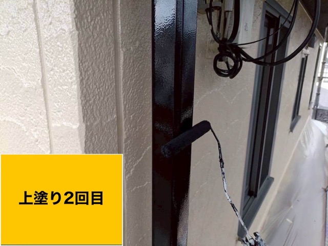 上塗り2回目