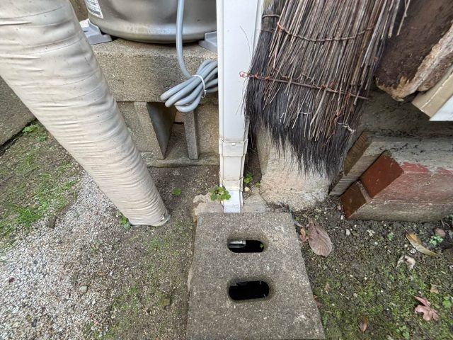 糸島市の交換推奨の竪樋