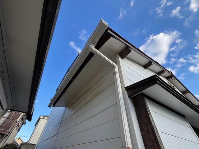 糸島市で雨樋交換