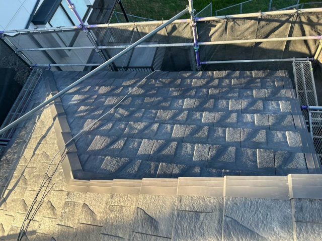 福岡市南区のルーガを使用したカバー工事