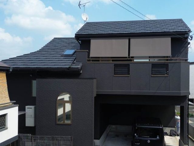 福岡市南区の外壁塗装完了