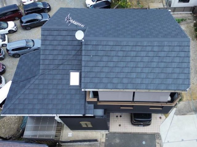 福岡市南区の全ての工事が完了した住宅