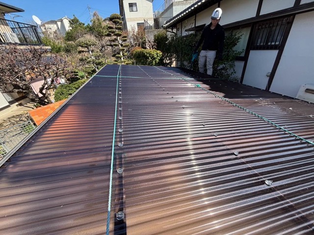 福岡市東区のカーポート屋根の修理、屋根修理費用