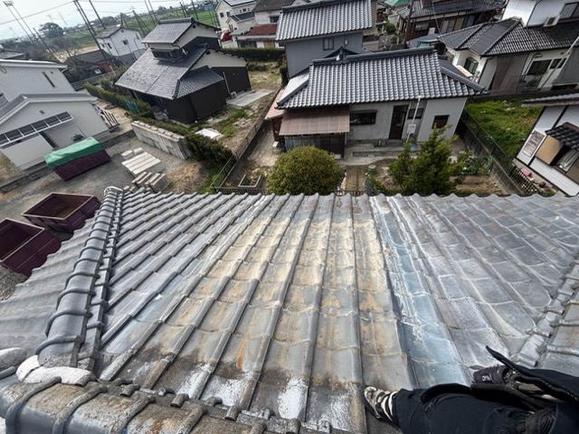 福岡、屋根温水器、温水器撤去工事