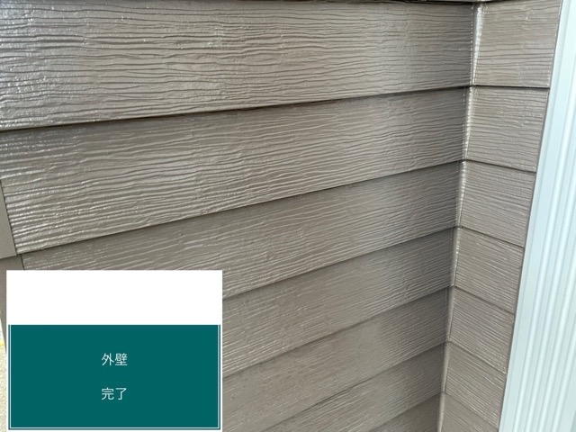 福岡市南区の外壁塗装、完了