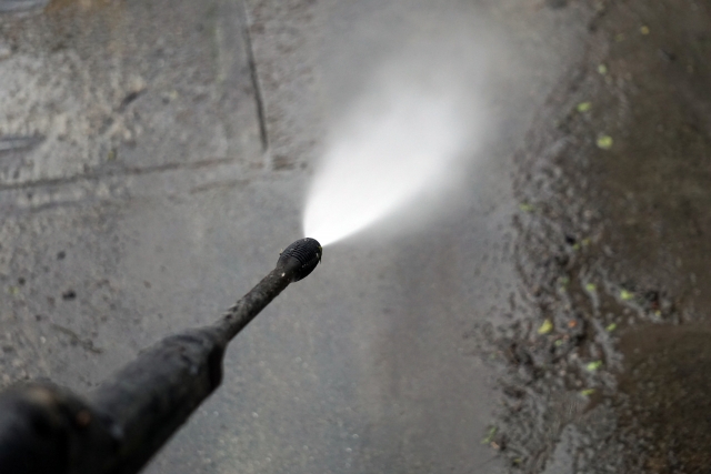 外壁の高圧洗浄