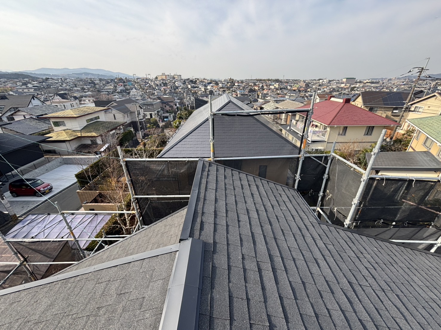 糸島市物件、屋根カバー工法、施工事例、雨漏り、街の屋根やさん福岡西