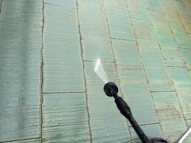 糸島市、屋根リフォーム、高圧洗浄