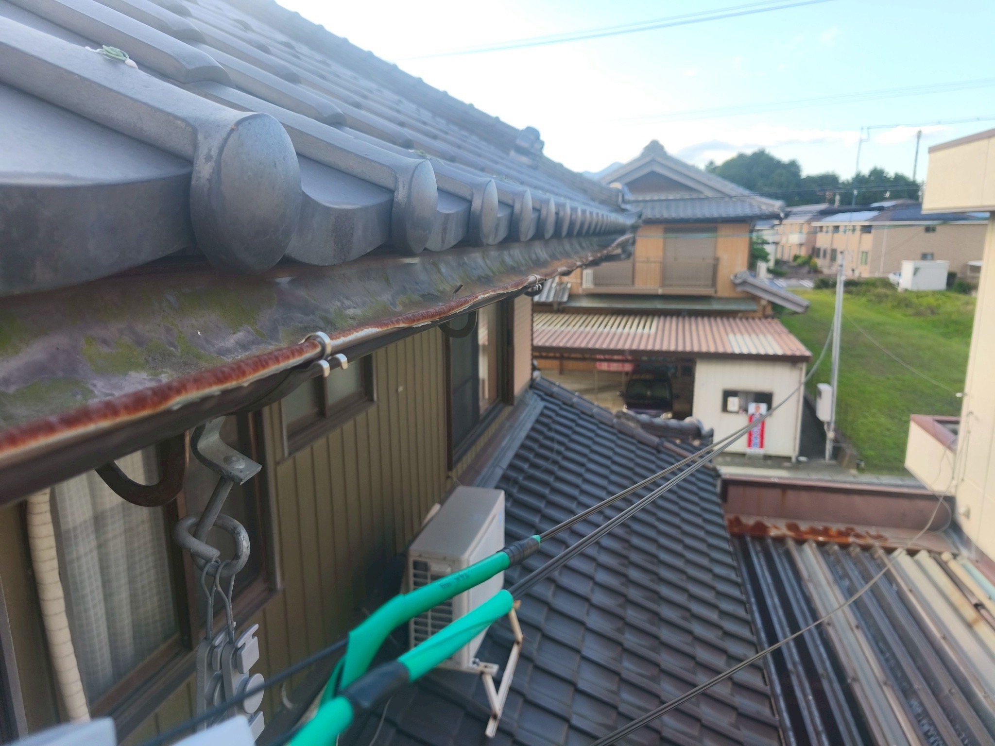 いなべ市雨樋交換