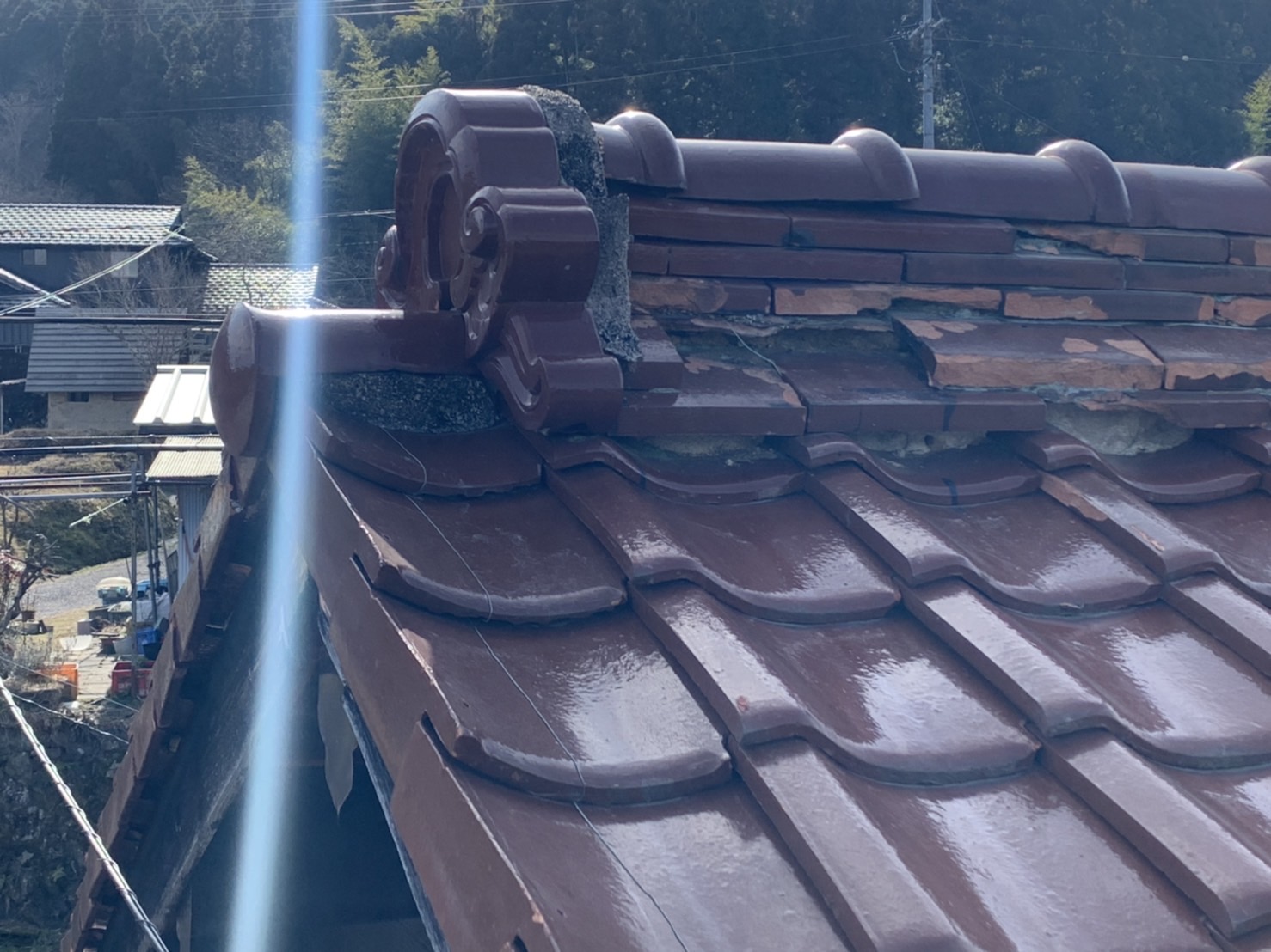 桑名市屋根葺き替え工事