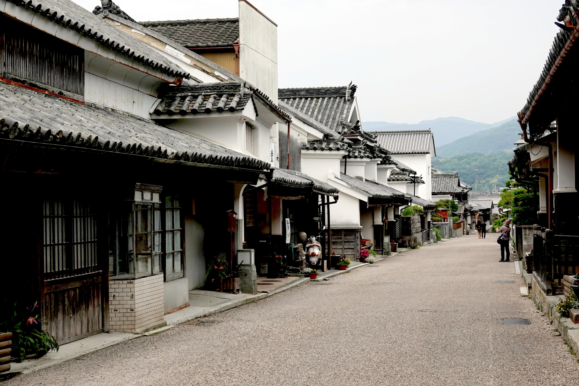 伊勢街道、平入家屋