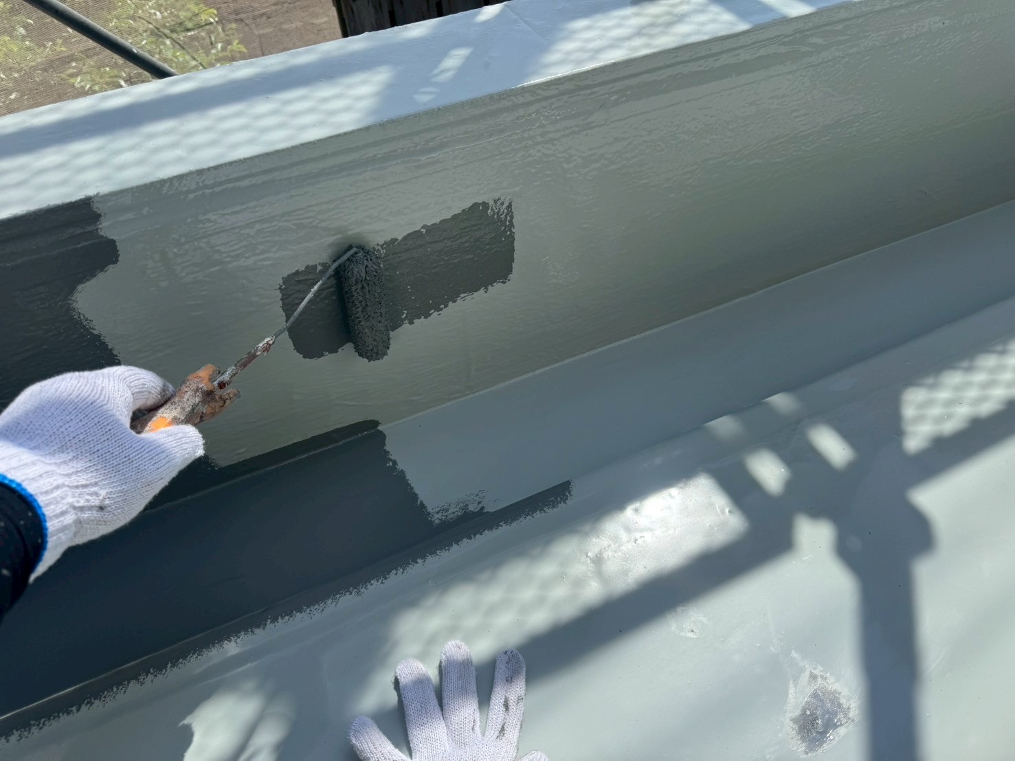 四日市市ウレタン通気緩衝工法