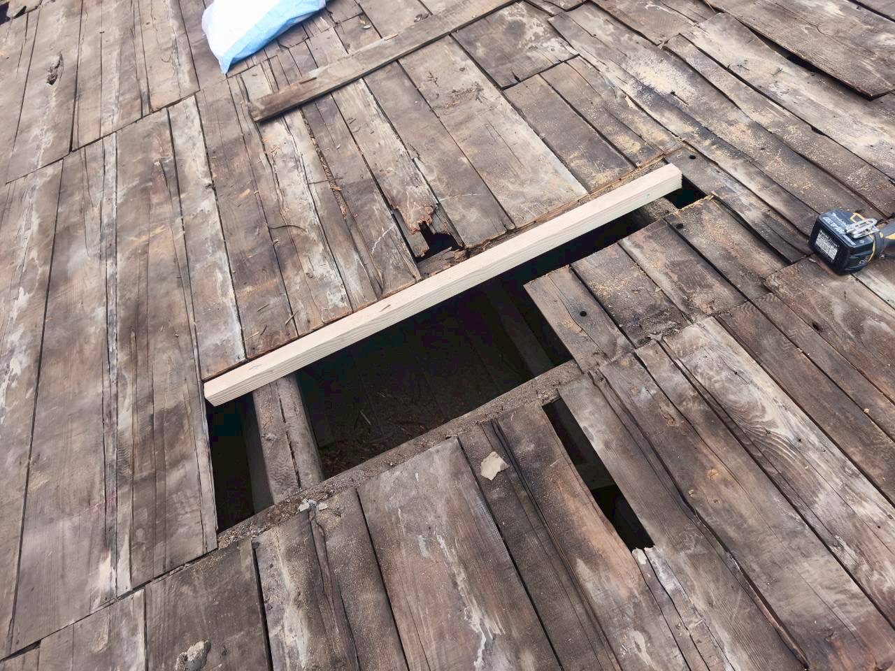 川越町屋根葺き替え