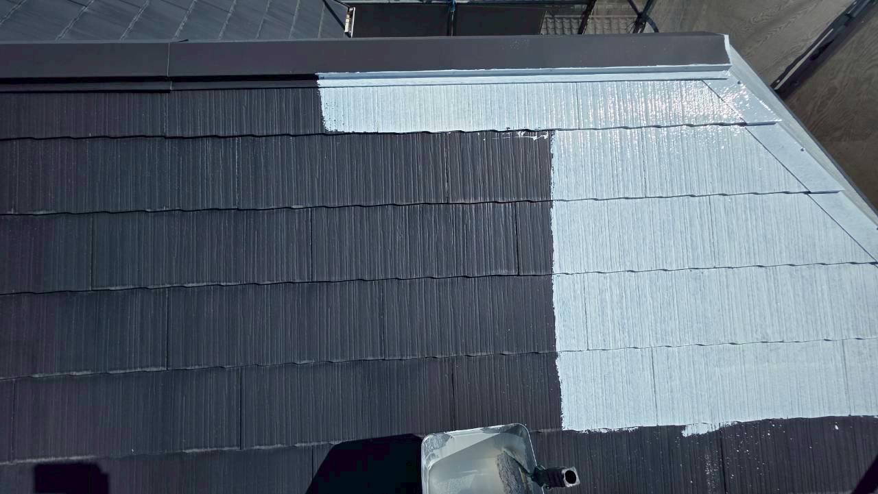 四日市市スーパーシャネツサーモF屋根塗装