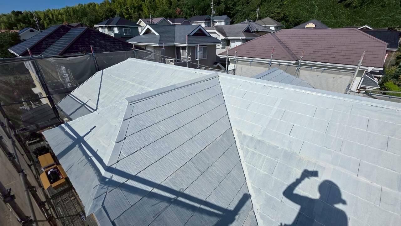 四日市市スーパーシャネツサーモF屋根塗装
