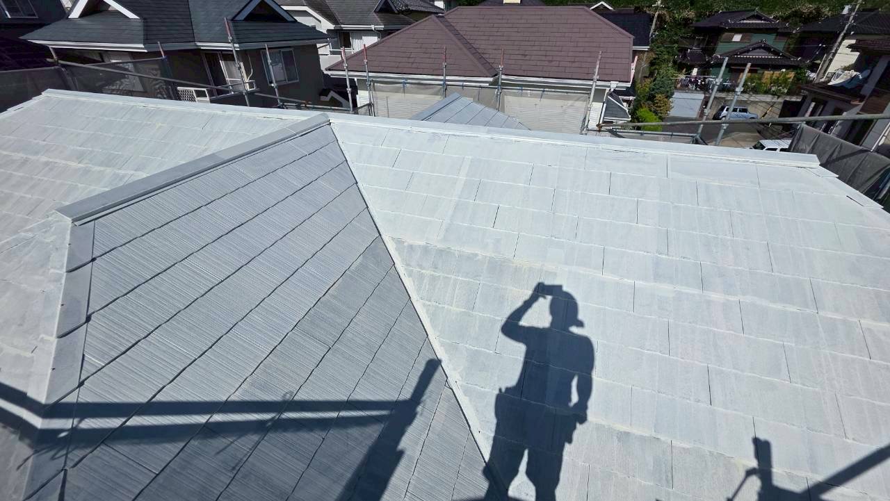 四日市市スーパーシャネツサーモF屋根塗装