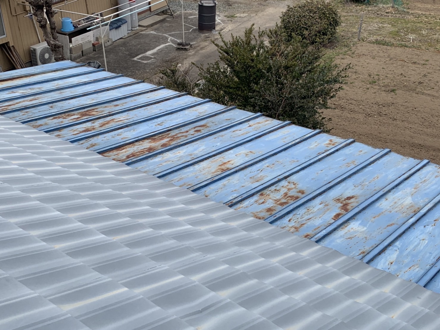 四日市市の瓦棒屋根