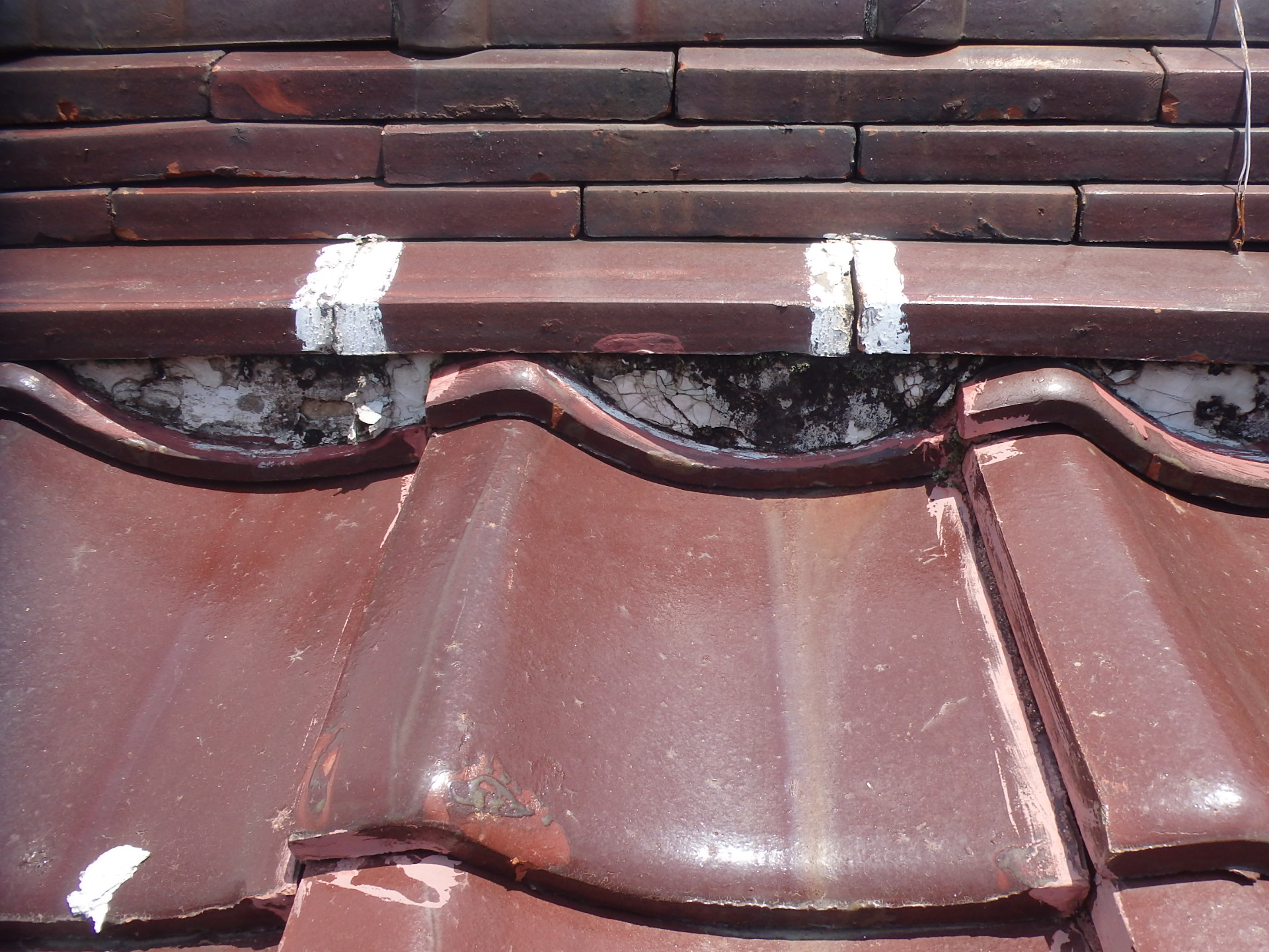 漆喰の劣化と自己コーキング桑名市