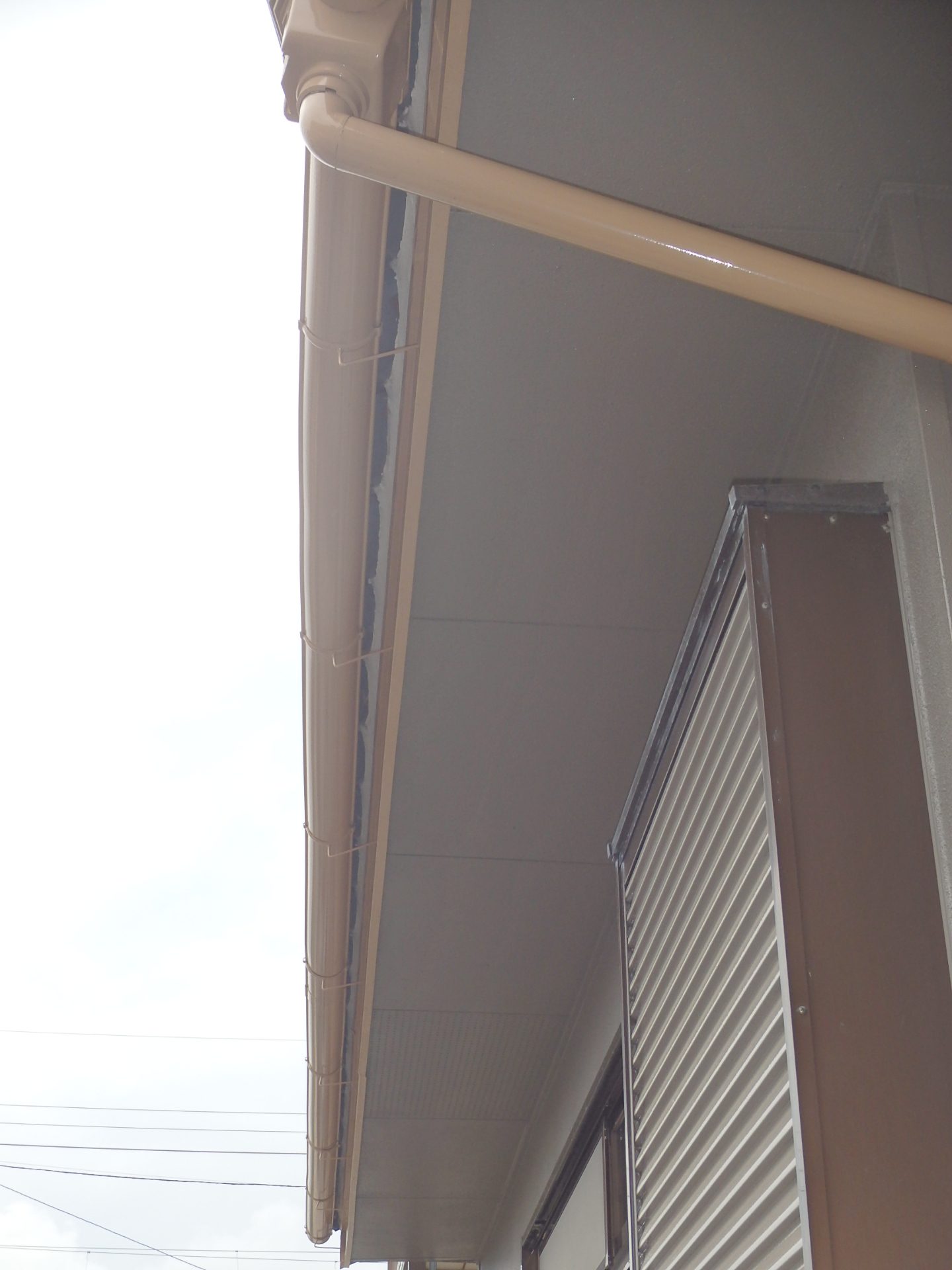 雨樋の勾配不具合