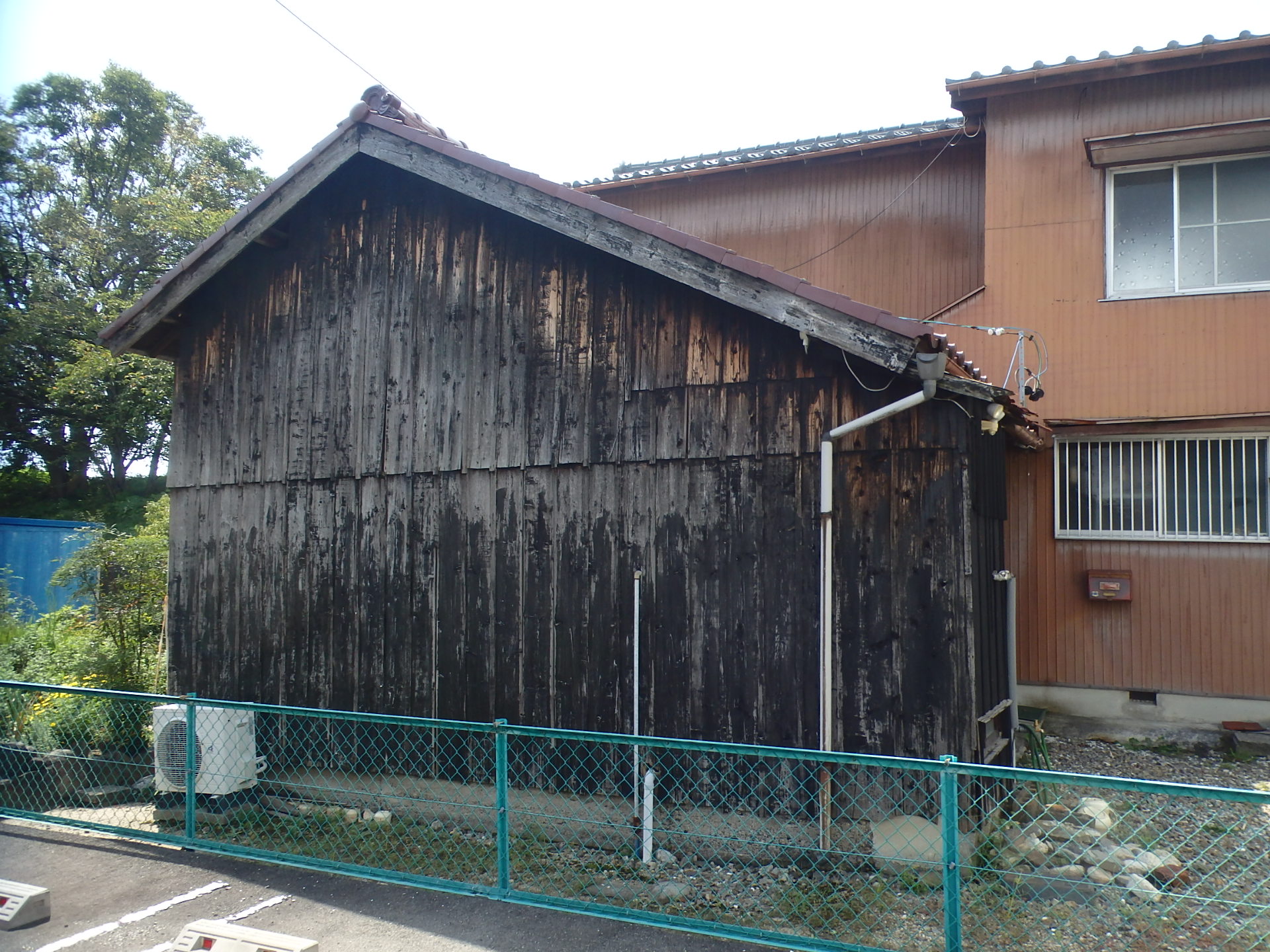 古民家外壁劣化四日市