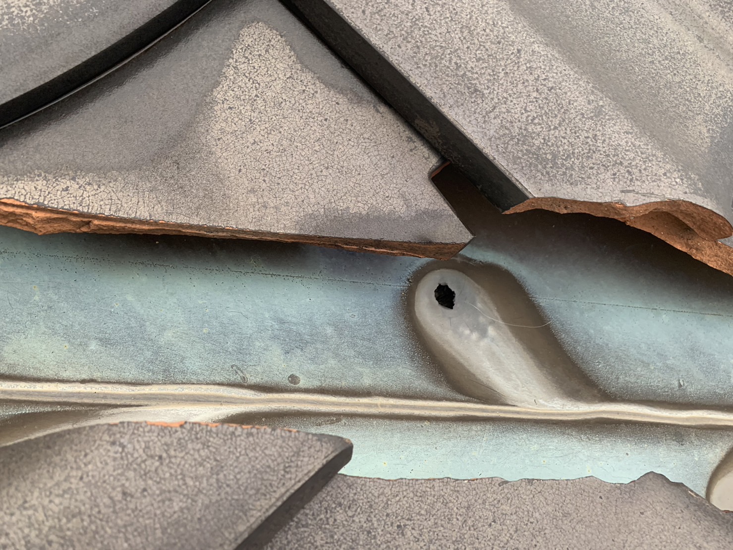 四日市市谷板金からの雨漏り