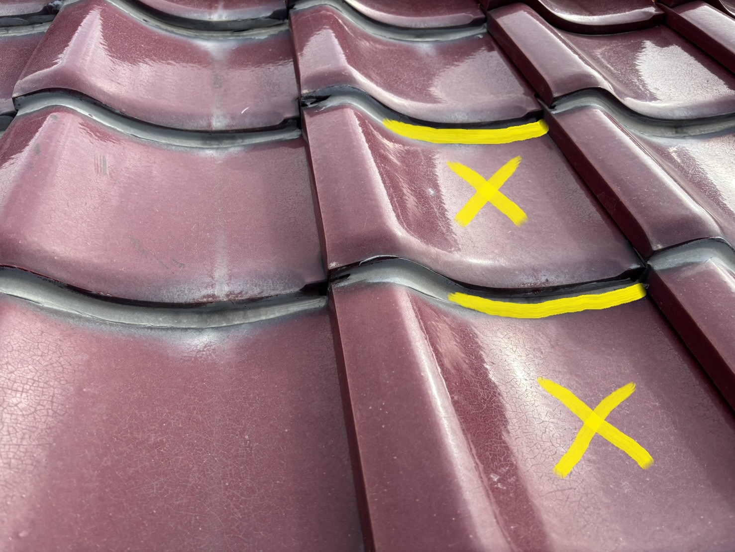 やってはいけない瓦のコーキング止め！