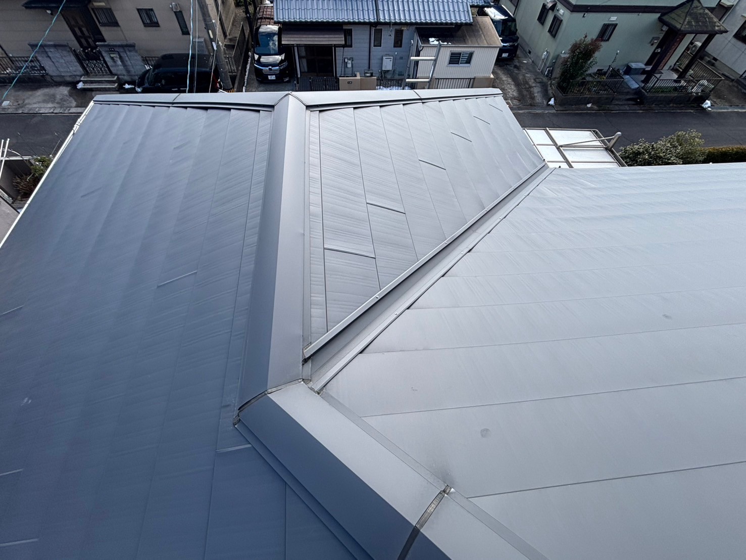 津市横暖ルーフ屋根