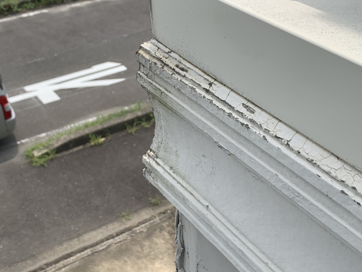 桑名市、外壁塗装、幕板