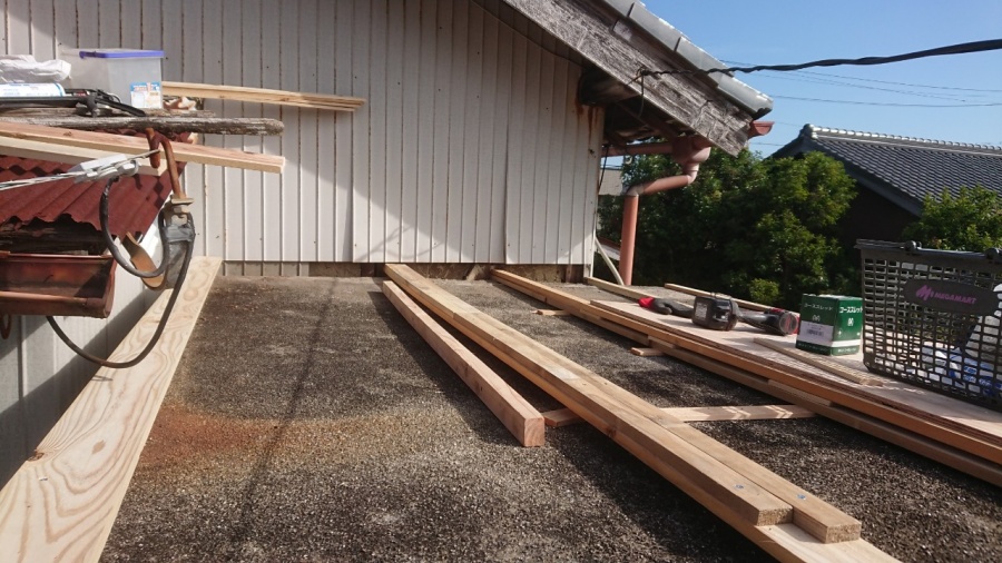 四日市、屋根修理、雨漏れ