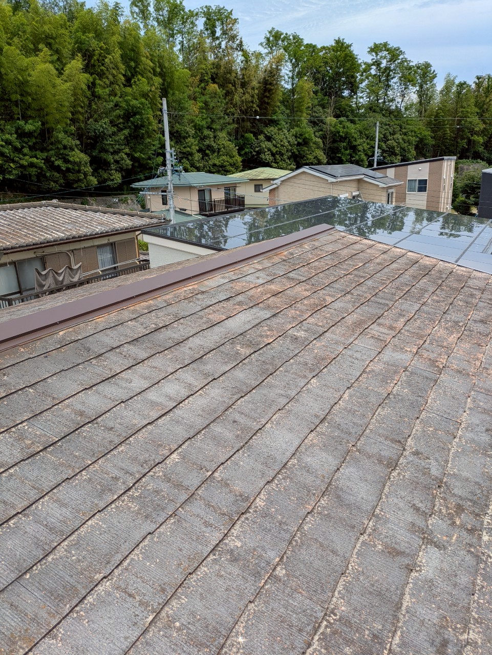 四日市市屋根カバー工法スーパーガルテクト