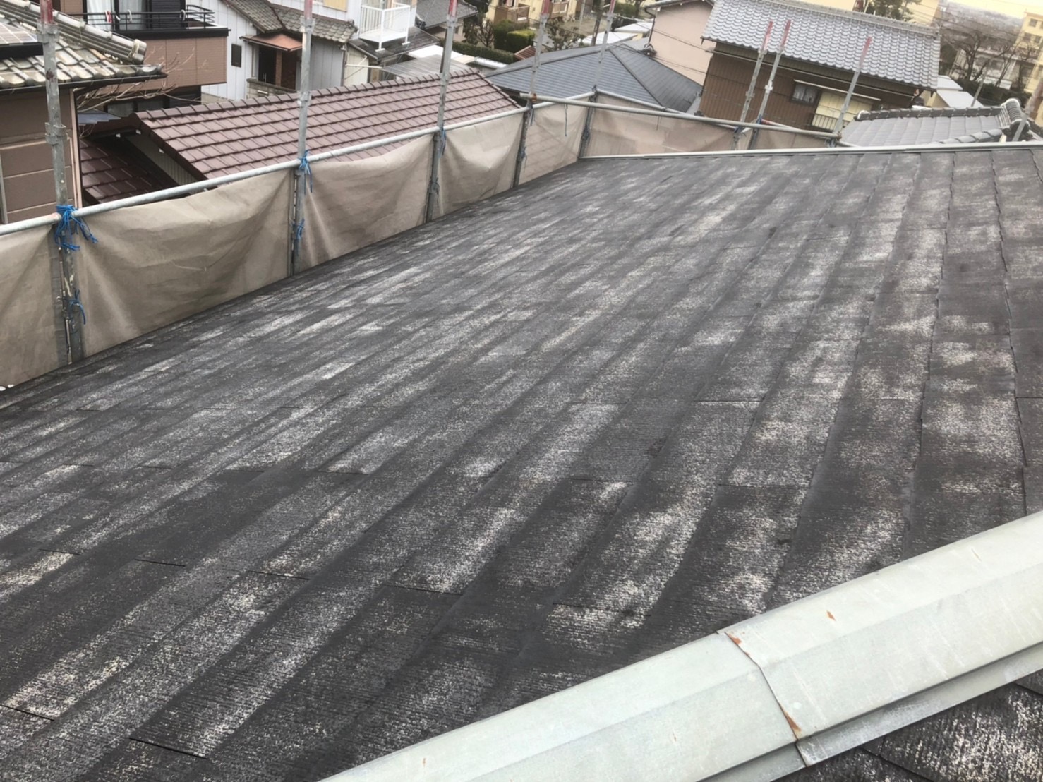 桑名市の屋根塗装