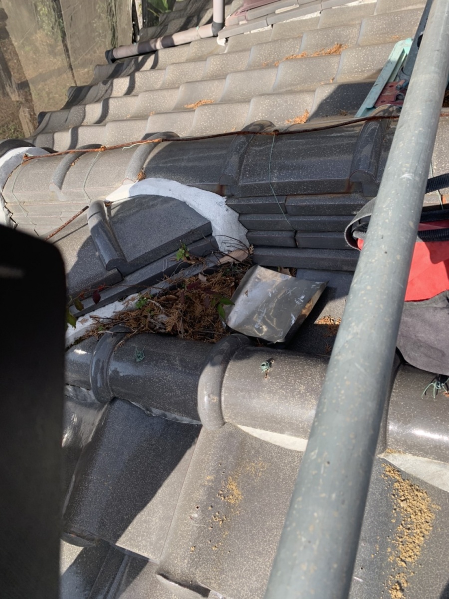 いなべ市、屋根工事、漆喰