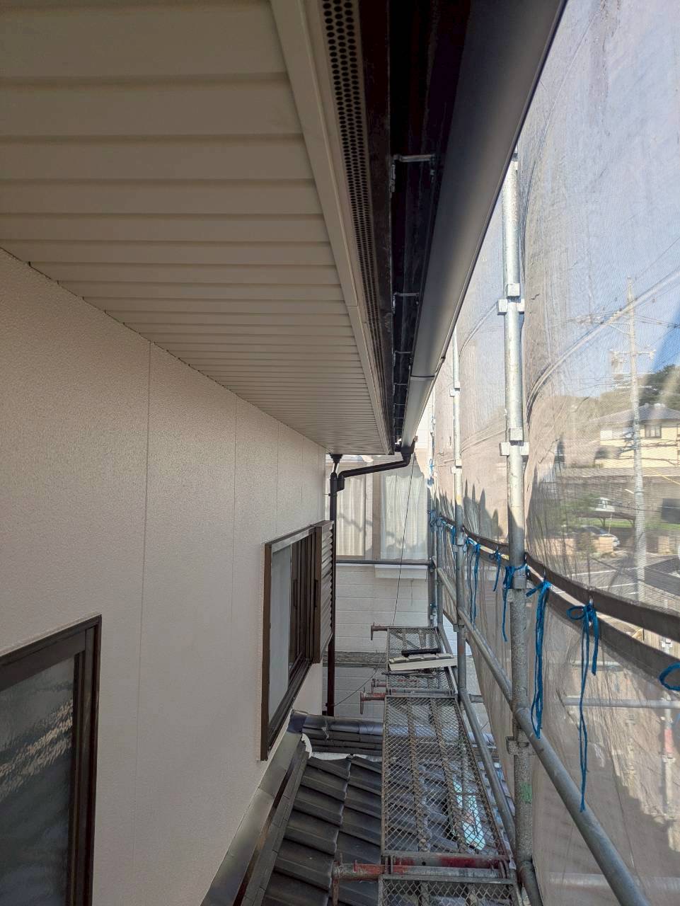 四日市市軒天張替え