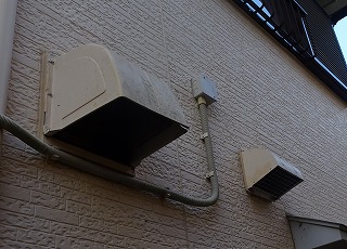 換気口カバー修理　街の屋根やさん四日市店　津市