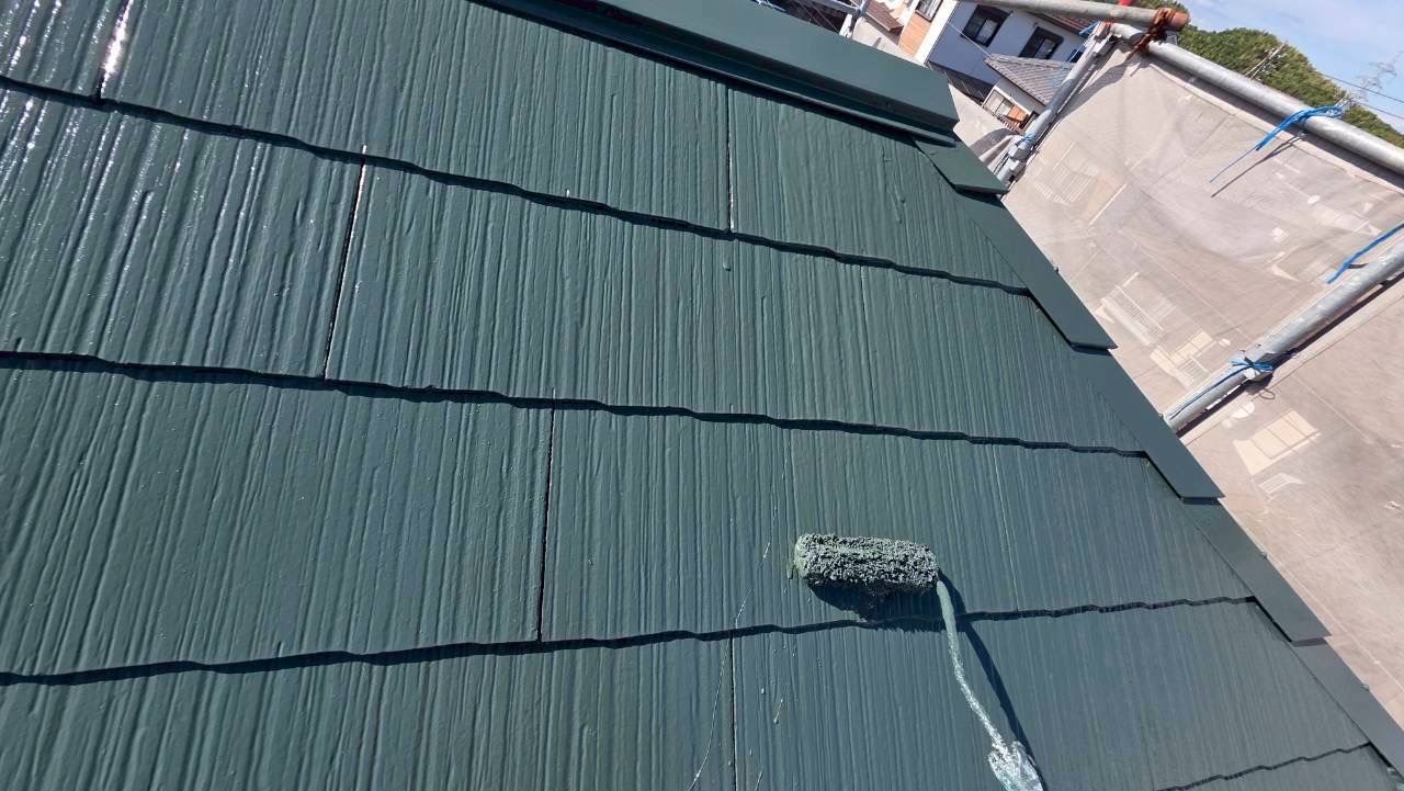 四日市市スーパーシャネツサーモF屋根塗装