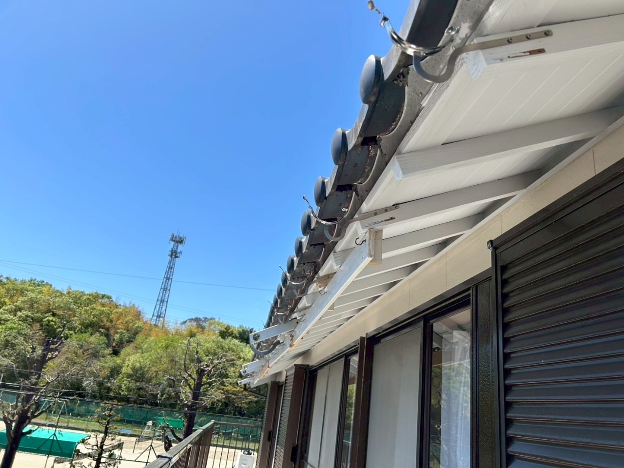 四日市市雪害で壊れた雨樋