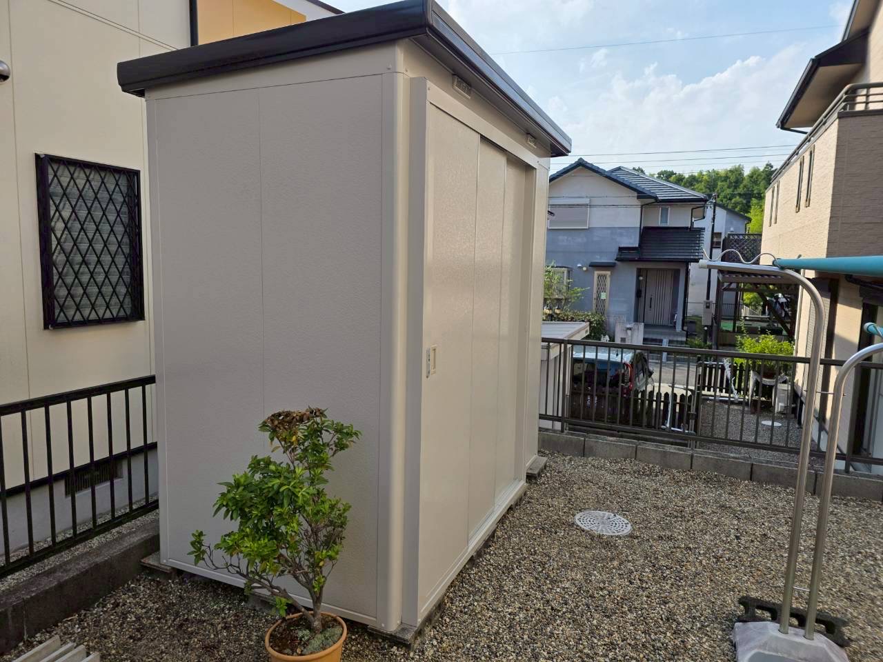 四日市市物置塗装