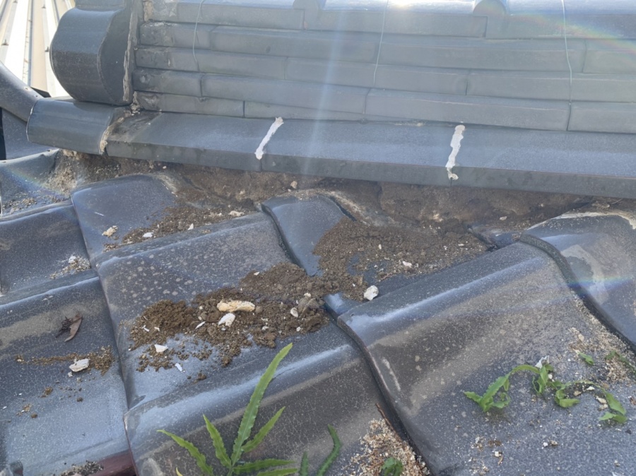 いなべ市、屋根工事、漆喰