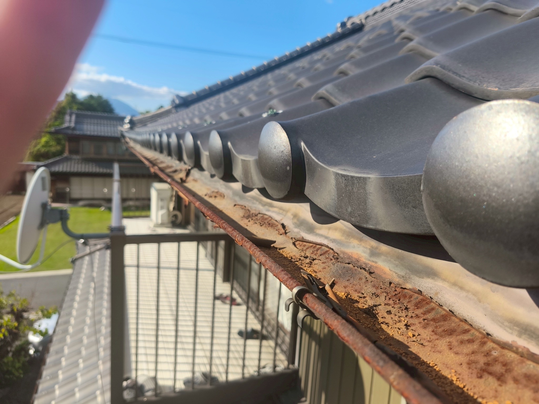 いなべ市雨樋交換