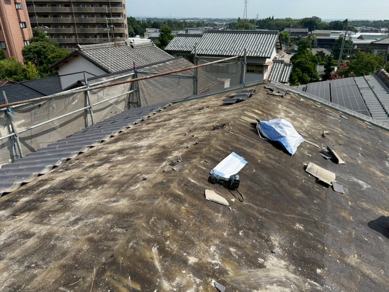 亀山市かわらU撤去