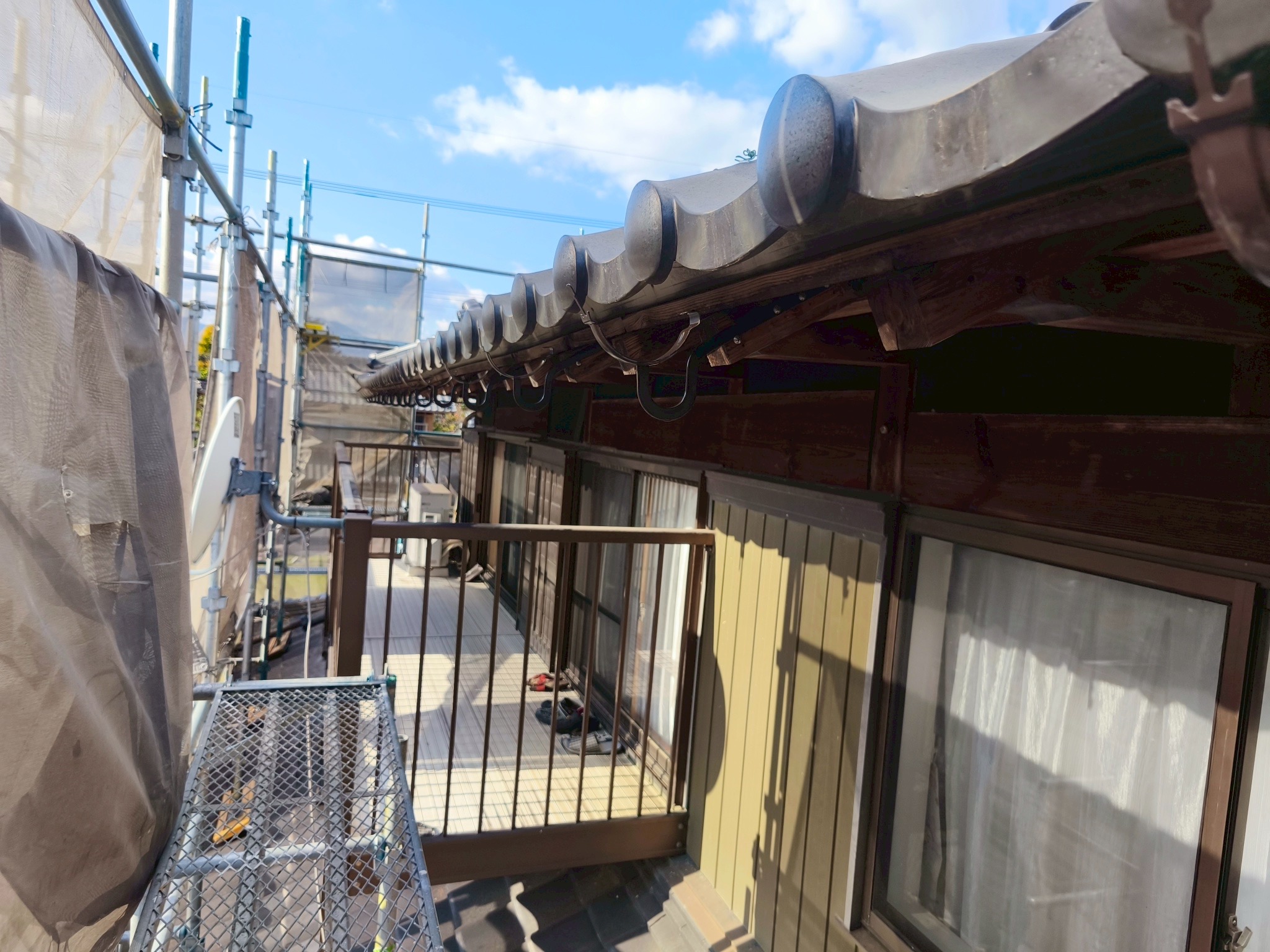 いなべ市雨樋交換