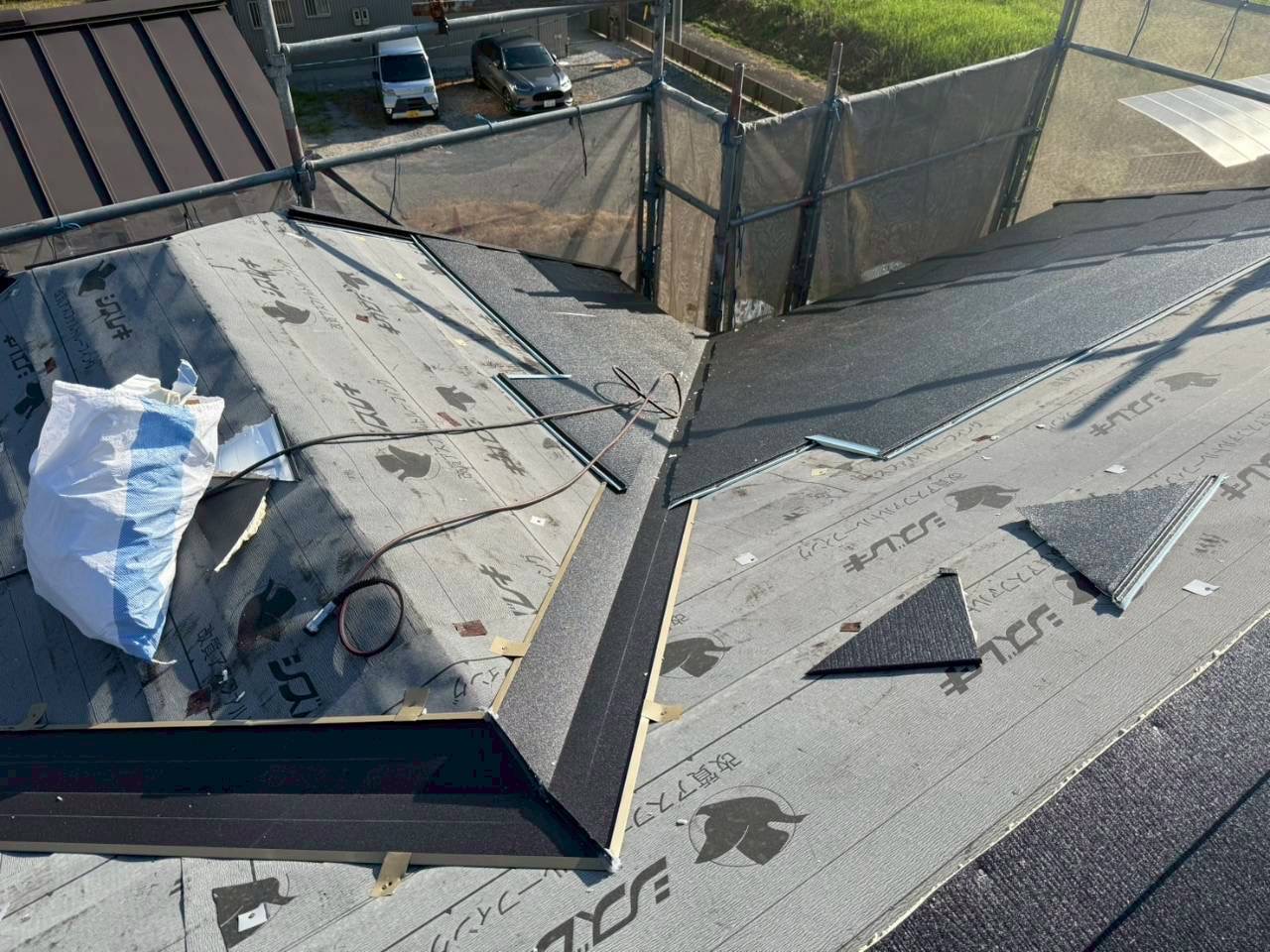 いなべ市カバー工法スーパーガルテクト