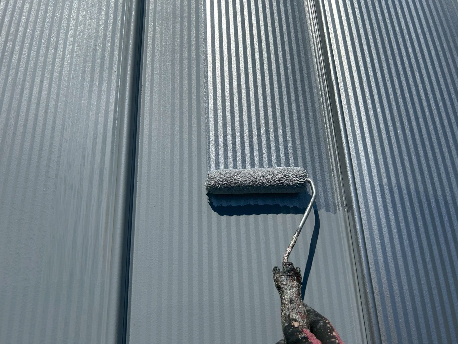 四日市市金属屋根の屋根塗装