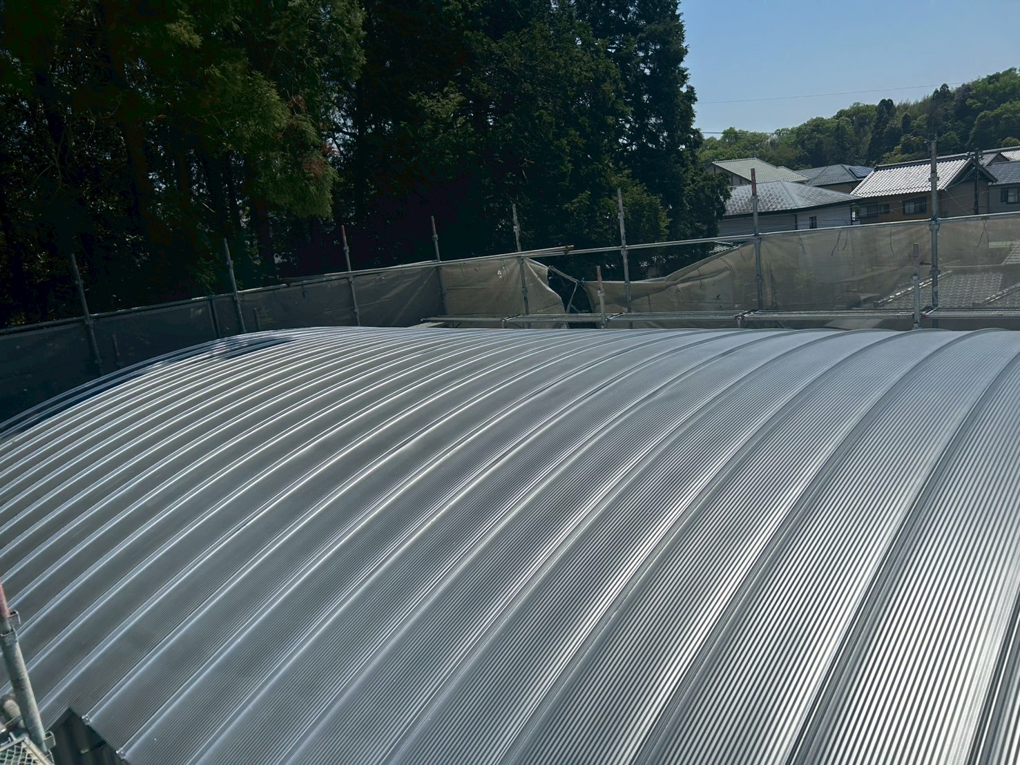 四日市市金属屋根の屋根塗装