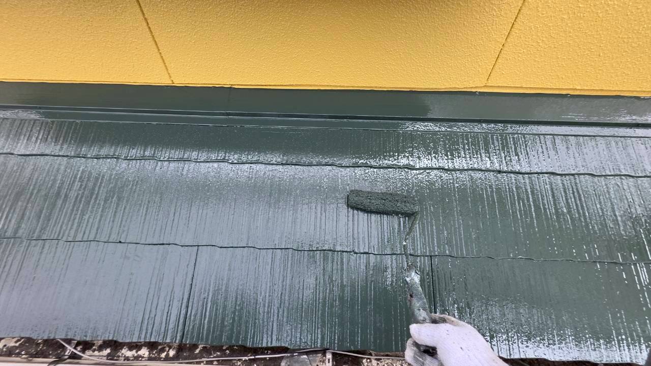 四日市市スーパーシャネツサーモF屋根塗装