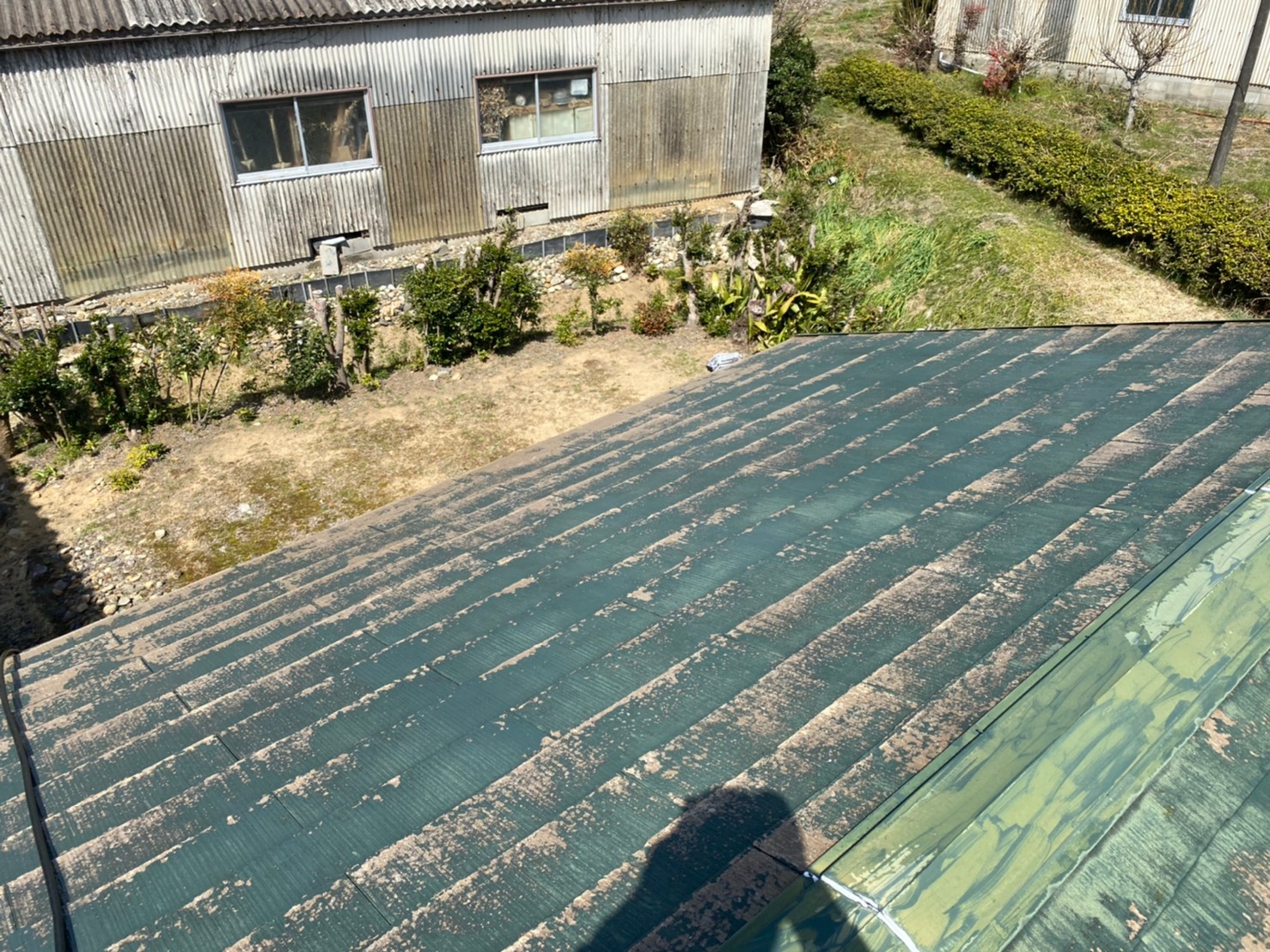 菰野町、屋根塗装、高圧洗浄