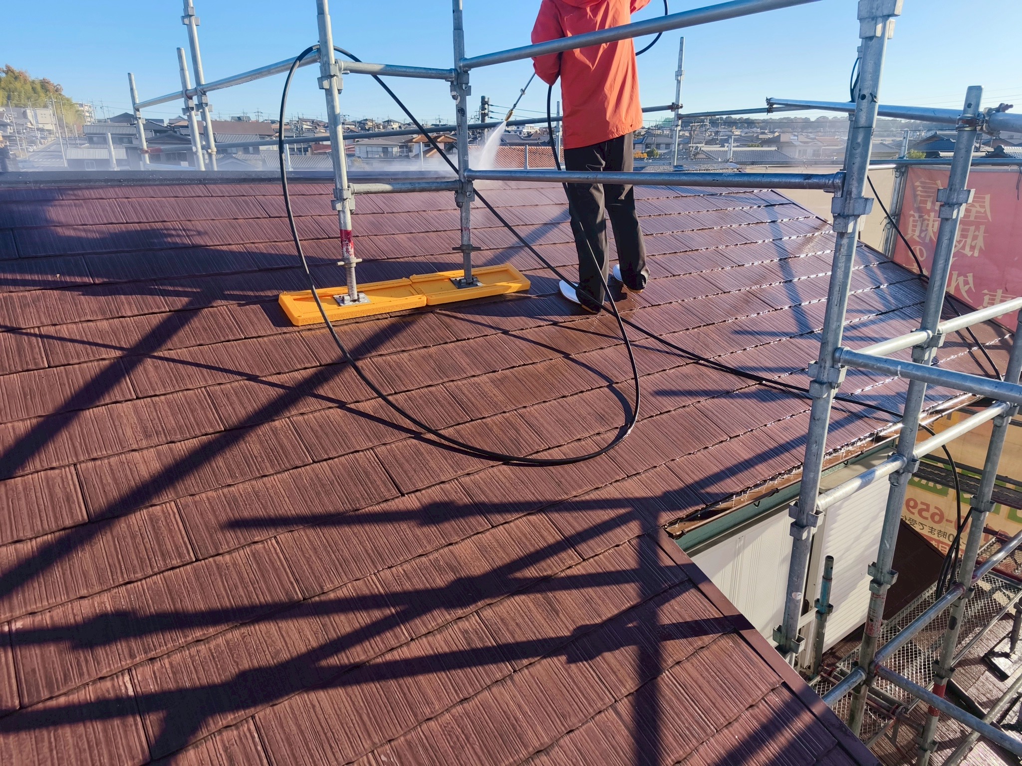 四日市市カラーベスト屋根塗装